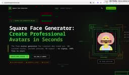 Square Face Generator-Free Avatar Maker for X & Discord