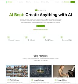 AI Best-AI Text to Image, Image to Image, Video Generation