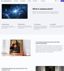 seedancetwo2.0-An AI Video Generator from ByteDance (China)