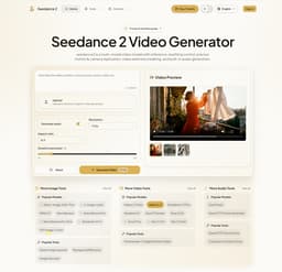 Seedance 2-Video Generator