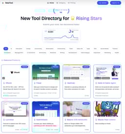 NewTool-Rising Star Tools Directory