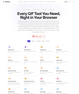 GIFSpeed-Free Online GIF Tools — Speed, Compress, Convert & Edit GIF