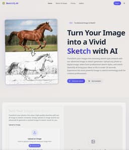 Sketchify AI-Image to Sketch: Turn Photos into Art with AI