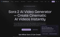 Sora 2 AI Video Generator-SoraVideo.art - AI Video Tool