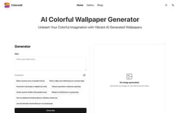 Colorwall-Colorwall | AI Colorful Wallpaper Generator for Everyone