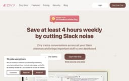 Zivy-Turn your chaotic and noisy workplace communication into calm collaboration