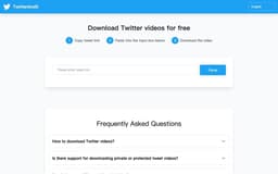 Twitter Video Downloader-Twitter and X video downloader