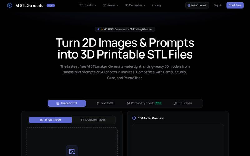 AI STL Generator